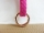 Ring - snap hook - model "Frango" 20 mm / small rose gold