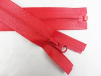 Waterproof outdoor jacket zipper - divisible 70cm red