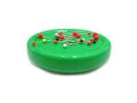 Magnetic pincushion oval green