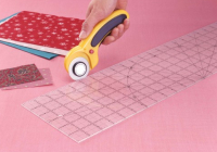 OLFA patchwork rulers in cm (15x60cm) and inch (6x24)