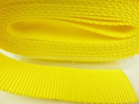 Taschengurtbänder in Top-Qualität 20 mm gelb