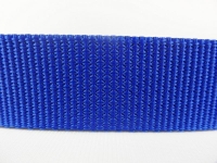 Webbing/bag strap - 50m ROLL "Top Quality" 15mm - thickness 1.75mm - royal blue