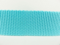 Webbing/bag strap - 50m ROLL "Top Quality" 15mm - thickness 1.75mm - turquoise