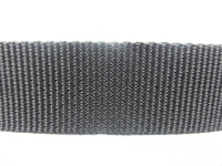 50m roll of webbing/bag webbing width 20mm polypropylene/thickness 1.8mm/MADE IN GERMANY black