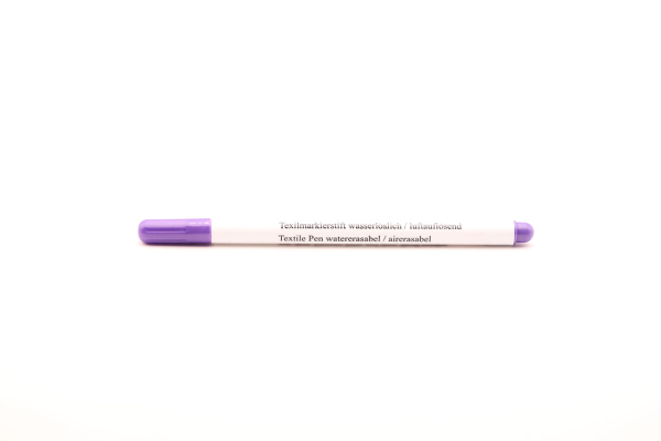 Fabric marking pen "Bello" water-soluble & air-dissolving violet