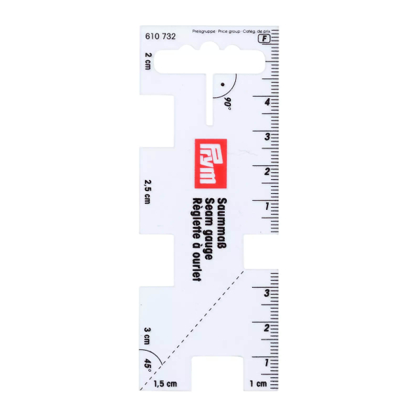 Prym hem measurement