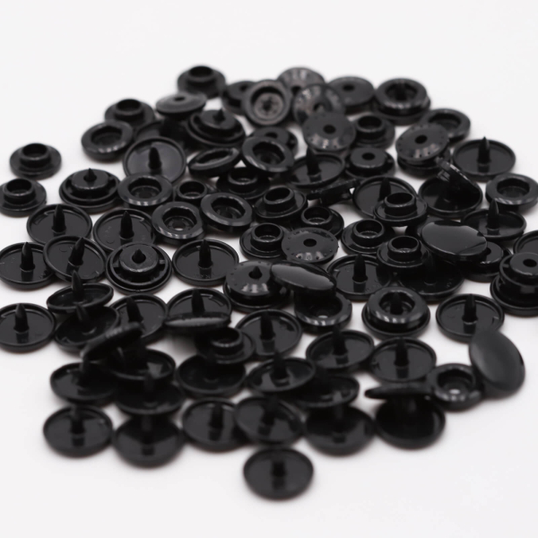 Original Kam-Snap press fasteners 25 pieces black