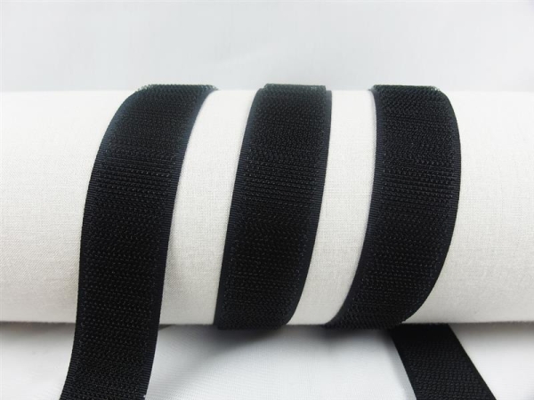 Velcro side for sewing on 40 mm black