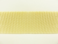 Bag straps in top quality 25 mm ivory/natural