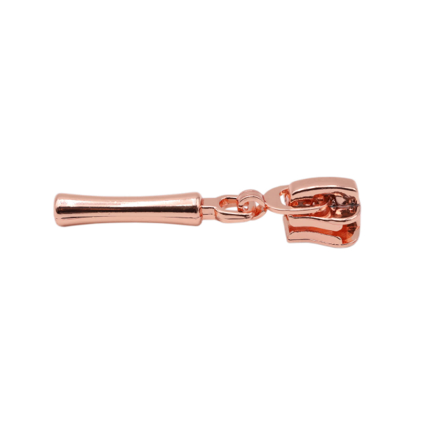 Delrin VISLON Zipper for 6 mm plastic teeth No. 5 model "LEE" rose gold