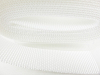 Taschengurtbänder in Top-Qualität 30 mm weiß