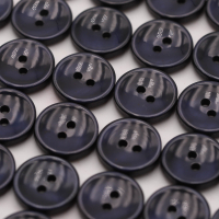 Buttons set of 36 TOP offer Ø 15 mm navy blue