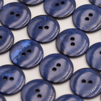 Buttons set of 36 TOP offer Ø 21 mm dark blue