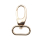 Carabiner hook - light model 25 mm gold