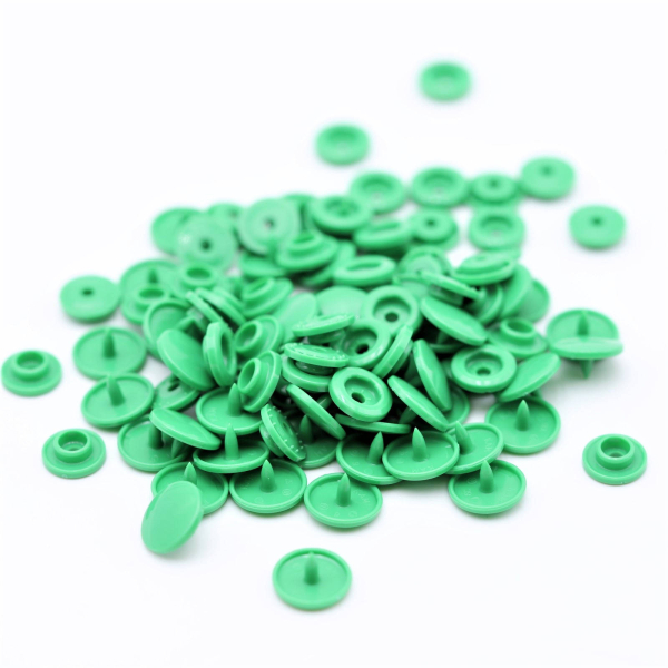 Original Kam-Snap press fasteners 25 pieces green