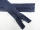 Wasserdichte Outdoor Jacken-Reißverschlüsse - teilbar 80cm marineblau