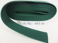 Top quality bag straps 50 mm pine green