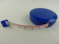 Tailors tape measure - automatic blue