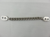 Mantelaufhänger silber ca. 10 cm  (Metall)