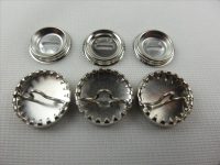 Pull-on buttons 15 mm (without tools)