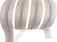 Endless zippers loose - per meter - spiral (3mm) beige brown