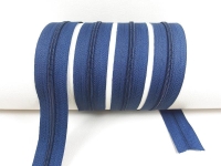 Endless zippers loose - per meter - spiral (3mm) gray blue